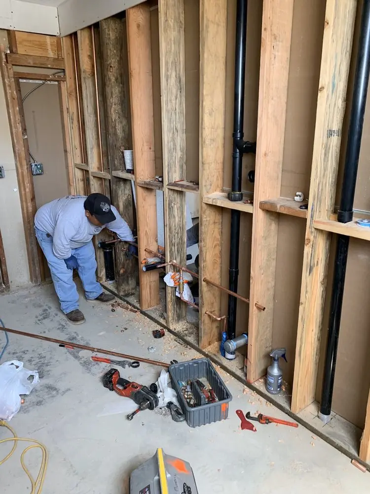 Commercial rough-in plumbing for Water Heater Replacement in Miami Avenue